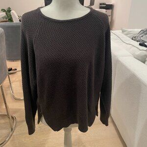 Silence + Noise Chunky Knit Side-Zip Sweater | Size S